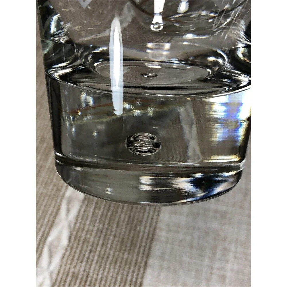 Baileys Original Irish Cream, Bubble Base Rocks Latte Ring Logo Glasses Set of 2